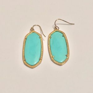 Kendra Scott Turquoise Elle Earrings